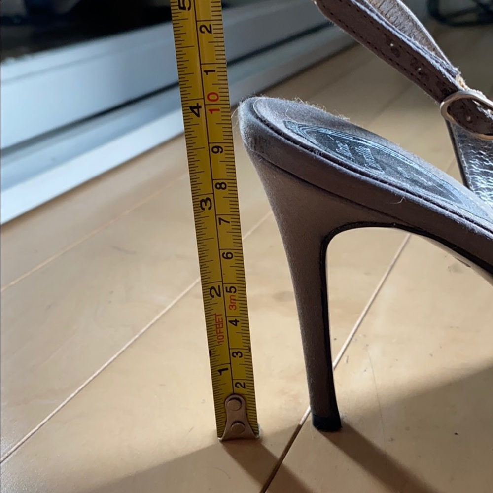 RENE CAOVILLA beaded evening shoes  size 38 heels - Picture 5 of 9